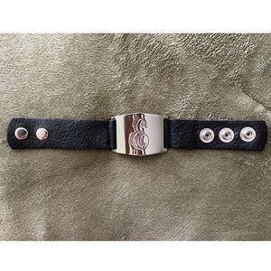 Lisa Stewart “E” Monogram Bracelet